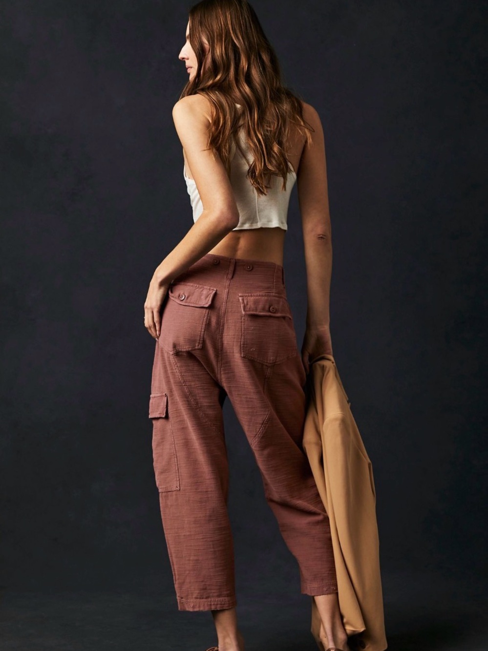 Free People We The Free Bay to Breakers Harem Cargo Pants